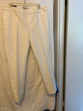 Banana Republic White Tailored trousers